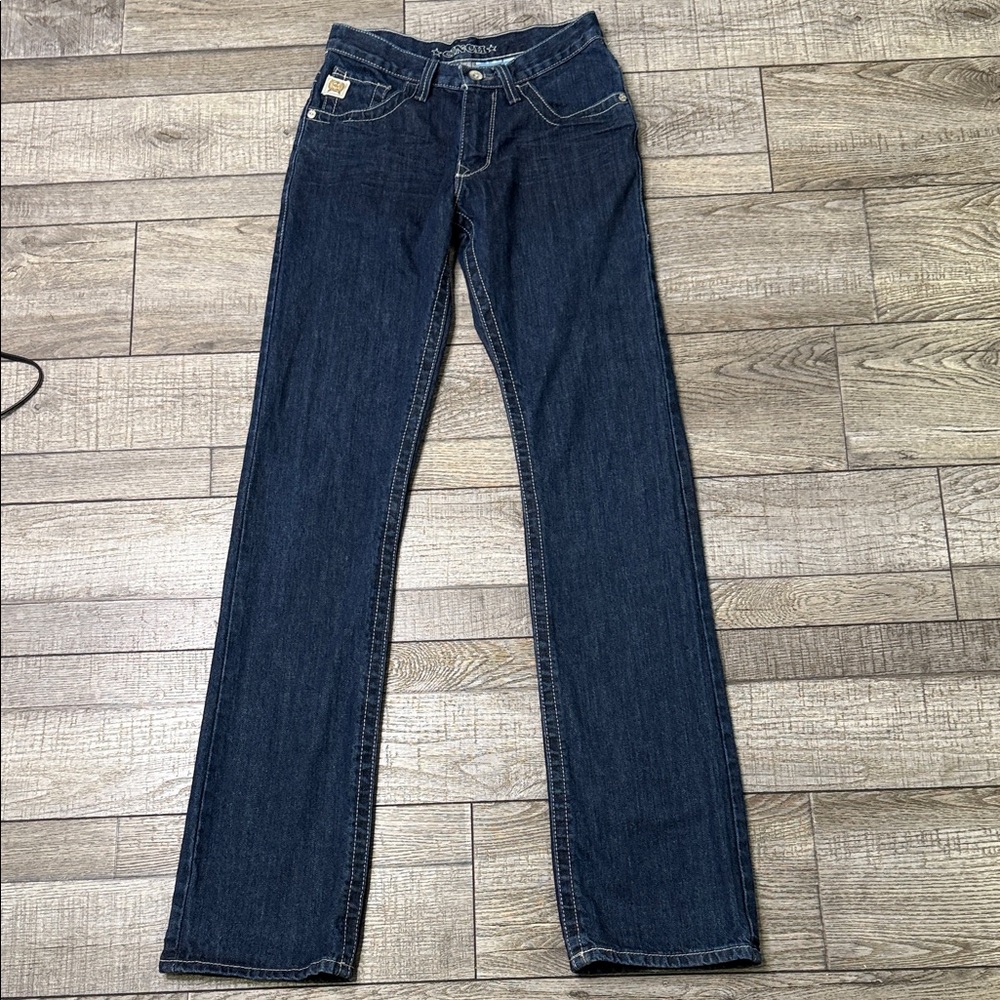 Cinch Denton Dark Blue Bootcut Jeans